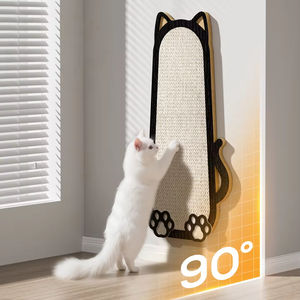 ที่ลับเล็บแมวแบบติดผนัง โครงไม้ พร้อมแผ่นรองข่วน ป้องกันเฟอร์นิเจอร์จากรอยขีดข่วนของแมว - Product Image 6