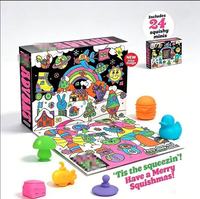 Calendrier de l'Avent Kawaii Baozi Squishy : Boîte Mystère Surprise Quotidienne 24 Jours – Cadeau Adorable Anti-stress pour Enfants et Amis