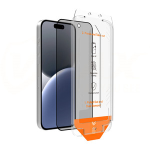 Pellicola Protettiva Anti-spia per la Privacy in Vetro Temperato 9H con Stampa in Seta 2.5, Applicatore Senza Polvere per Installazione Facile per iPhone 15 16 - Product Image 1