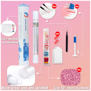 Decorazione per Soggiorno di Tendenza, Mosaico 5D Fai-da-Te, Foto Personalizzata su Tela a Pelo Corto, Pittura con Diamanti a Mano Libera, Donna Nuda Sexy - Product Image 5