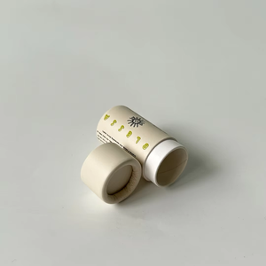 Diseño personalizado hecho a mano de alto grado 100% embalaje de cartón biodegradable push-up bálsamo labial contenedor tubo de papel reciclable - Product Image 6