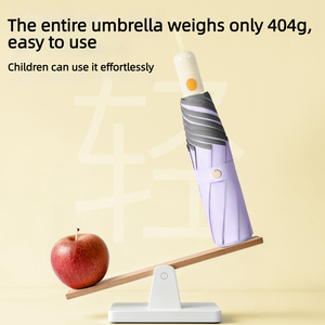 Paraguas Infantil de Fibra de Vidrio con Doble Varilla, Apertura Automática, Antideslizante, con Esquinas Redondeadas, Personalizable con Logotipo OEM, para la Escuela - Product Image 4