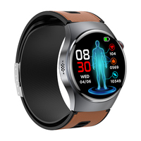 Reloj Inteligente S201 para Hombre y Mujer, Pantalla AMOLED de 1.56 Pulgadas, Asistente de Voz Inteligente, Bomba de Aire, ECG, Monitoreo del Sueño