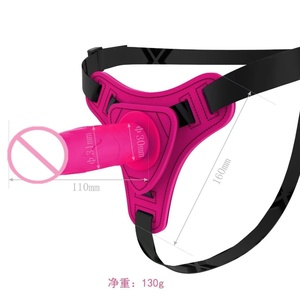 新しいシリコン製ストラップオンディルド レズビアンセクシーパンティー ストラップオンリアルなペニス 女性用セックストイ - Product Image 3