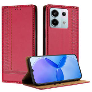 Étui portefeuille magnétique à rabat pour téléphone Redmi <span class=keywords><strong>Note</strong></span> 13 Pro Plus 5G 12 Turbo 11 11T 10 4G Flip Frame Photo Cover - Product Image 2