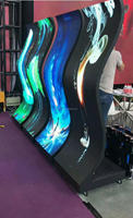 Pantalla LED Flexible y Duradera para Interiores, Módulo LED Ligero y Plegable para Decoración de Eventos en Interiores