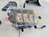 XLstyling nuevo parachoques delantero con rejilla accesorios de coche de alta calidad Kit de carrocería de conversión Facelift para Golf MK7 a 7,5 GTI