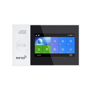 Sistema de Alarma Antirrobo WiFi <span class=keywords><strong>GSM</strong></span> con Pantalla Táctil LCD de 4.3 Pulgadas, Controlado por la Aplicación Tuya Smart Life, PST-WG107-4G, Venta al Por Mayor - Product Image 1