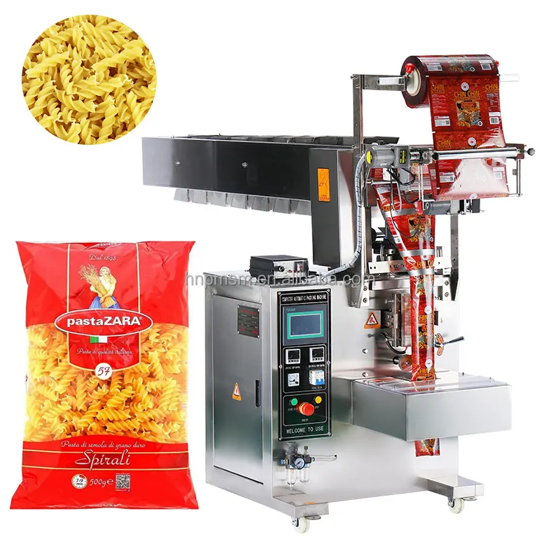 Автоматическая упаковочная машина для картофельных чипсов, многофункциональная упаковочная машина для закусок, широко используемый упаковщик попкорна