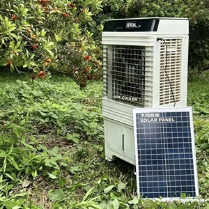 Enfriador de Aire Recargable con Energía Solar para Uso Doméstico e Industrial, Ventilador de Refrigeración por Agua Portátil de Larga Duración - Product Image 1