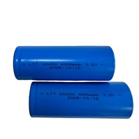 Batería Recargable de Litio Ferrofosfato (LiFePO4) Líquido Life4po 26650, 3.2V 4000mAh, para Sistemas Solares y Linternas, 2000 Ciclos, -20C a 60C, Grado A+, OEM/ODM