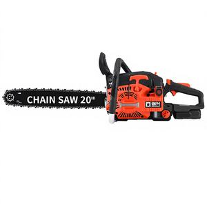 Motosierra de Gasolina de Alta Potencia de 20 Pulgadas, Venta al por Mayor de Fábrica, Velocidad de Cadena de 19000 rpm, Profundidad de Corte de 50 cm, Uso Doméstico Pequeño - Product Image 1