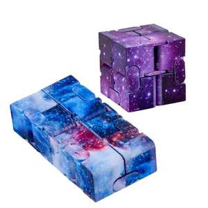 Cube magique Galaxy Infinity, jouet <span class=keywords><strong>anti</strong></span>-<span class=keywords><strong>stress</strong></span>, pour tuer le temps, soulager l'anxiété, décompresser, cube infini <span class=keywords><strong>anti</strong></span>-<span class=keywords><strong>stress</strong></span> pour enfants et adultes - Product Image 2