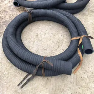 Mangueira de borracha hidráulica de borracha flexível trançada de fio de aço hidráulico para mina com boa qualidade