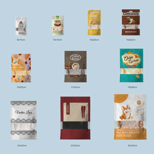 Emballage alimentaire en kraft à fermeture éclair, <span class=keywords><strong>pour</strong></span> le café, les noix, animaux <span class=keywords><strong>de</strong></span> compagnie, pochettes <span class=keywords><strong>pour</strong></span> pommes <span class=keywords><strong>de</strong></span> <span class=keywords><strong>terre</strong></span>, 1000 unités - Product Image 4