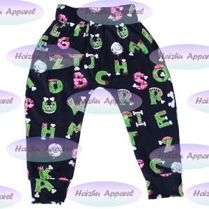 Aa-1 Pantalones de Halloween para Bebés, Niñas Pequeñas, Otoño Invierno, Deportivos, Estampado Animal, Pierna Ancha, Joggers, Tallas Grandes, Hip Hop - Product Image 2