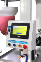 Machine d'impression par tampon Serni-auto pour produits en céramique, imprimante à tampon 2 couleurs