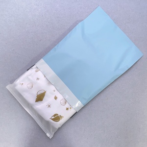 Bolsas de Envío Azules Mate Premium de 10x13 Pulgadas - Sobres de Polipropileno Impresos en Dorado Personalizados para Reconocimiento de Marca y Comercio Electrónico - Product Image 4