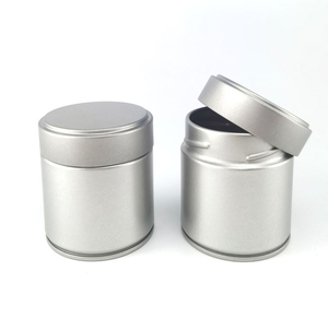 Có Thể Tái Chế Cà Phê Tin Kim Loại Nhỏ Lon Mini Matcha Bao Bì Container Matcha Bột Lon Trà Tin Các Nhà Sản Xuất - Product Image 4