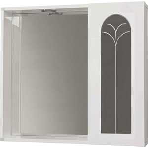 PALMA 1-Door <b>White</b> <b>Mirror</b> Interior Accessories - Product Image 1