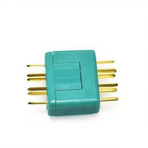 Juego de Conectores Hexagonales de 6 Pines Amass MPX (AM-1016) - Conectores Macho y Hembra Chapados en Oro con Funda de Nailon para Receptor de Aviones Planeadores/RC - Product Image 4