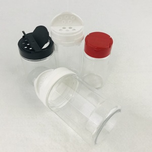 Commercio all'ingrosso eco-friendly PET plastica vasetti di spezie piccolo a buon mercato bottiglia di barattolo con Shaker coperchio per alimenti per bambini e capacità 100ml-500ml - Product Image 2