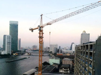 Grue à tour à flèche mini de 6 tonnes de Chine XGL80-6S, livraison directe d'usine