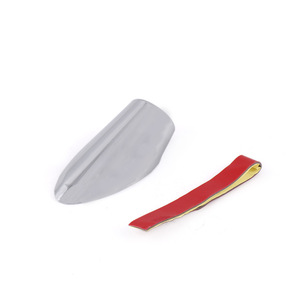 Cache-antenne de voiture CRASTP en métal argenté, style balle, découpe sur mesure, installation universelle - Product Image 2
