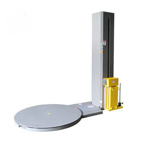 Volautomatische Verticale <span class=keywords><strong>Pallet</strong></span> Omsnoeringsmachine En <span class=keywords><strong>Pallet</strong></span> Rekfolie Wikkelmachine - Product Image 1