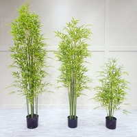 Vente en gros de fleurs de bonsaï vivants en bambou artificiel d'aspect réel Décoration de mariage extérieure d'intérieur Décoration extérieure d'intérieur de qualité supérieure