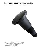 Projecteur DLP 4K Christie Inspire Series de haute qualité avec objectif fisheye, lentille en verre 3D intégrée, écran sphérique pour musée d'astronomie