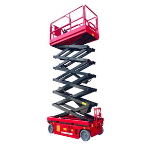 10 मीटर 12 मीटर 14 मीटर 18 मीटर 300 किलोग्राम 1 टन हवाई कार्य क्षमता इलेक्ट्रिक मोबाइल कैंची हाइड्रोलिक लिफ्ट टेबल मैनलिफ्ट मोबाइल प्लेटफॉर्म - Product Image 4