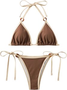2025 nuevos trajes de baño estampado de diseñador traje de baño de 2 piezas marca de lujo familia a juego Bikini verano ropa de playa traje de baño - Product Image 2