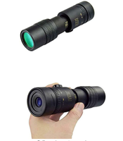Télescope monoculaire Zoom 25-40X40-Étanche et anti-buée, avec adaptateur pour smartphone et trépied pour l'observation des oiseaux
