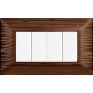 Placas de pared de plástico Gloca, paquete de 3, bronce satinado, 4 unidades, uso residencial - Product Image 4
