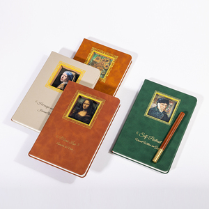 Cuaderno de Tapa Dura de Cuero con Relieve 3D al por Mayor, Cuaderno de Papel A5, Diario Decorativo Exquisito, Embalaje de Regalo Premium para Tiendas Minoristas - Product Image 6