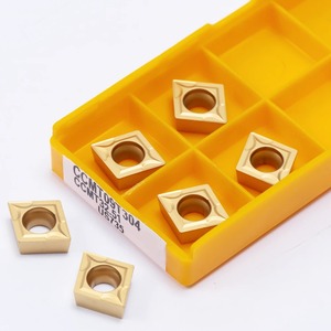 10 pièces Lames Inserts Rotatifs CNC Insert Carbure CCMT060204 Outil Tournage Filtage pour Acier pour <span class=keywords><strong>Tours</strong></span>, Fraiseuses - Product Image 2