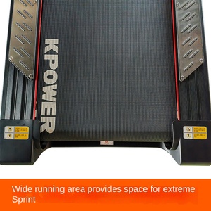 Tapis roulant commercial K260, motorisé, électrique, écran LCD, pliable, cadre en alliage d'aluminium, vitesse de 1 à 6 km/h, salle de sport à domicile - Product Image 5
