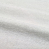 Tissu tricoté double fil 210G de 68 pouces de large (100% coton), tissu doux de qualité supérieure non transparent pour vêtements de détente de luxe