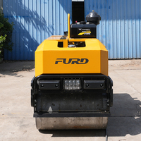 Compacteur vibrant à double tambour autoporté pour la vente