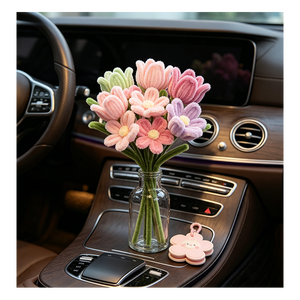 Kit de <span class=keywords><strong>600</strong></span> fleurs en fil de paille, 6 couleurs, en vrac, idéal pour la décoration de fêtes et de la Saint-Valentin - Product Image 6