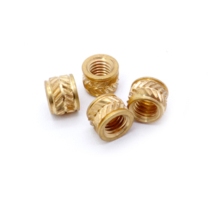 Thông qua lỗ đồng thau ren có khía chèn các loại hạt <span class=keywords><strong>CNC</strong></span> máy tiện ép phun nhúng các loại hạt nóng chảy nóng cho nhựa - Product Image 5