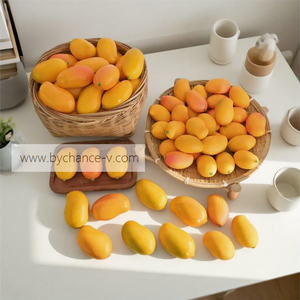 Modelo de Mango Artificial Realista para Fotografía Tropical, Decoración de Escaparates y Centros de Mesa para Fiestas de Verano - Product Image 6