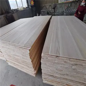 木材价格1220 * 2440毫米天然木材颜色泡桐木材