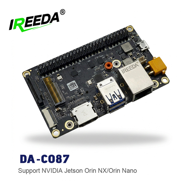 IREEDA Industrial Grade PCB High TOPS AI Carrier Board for NVIDIA Jetson Orin NX/Nano Wide Voltage 9-20V Input Carrier Boards