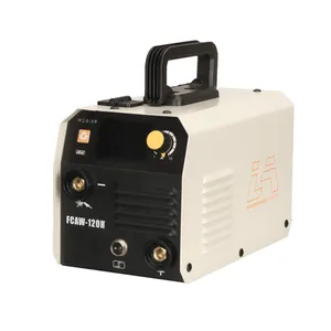 Pabrik Cina layar LED mesin las mig 220V 120A gasless IGBT Inverter murah mig tukang las untuk dijual