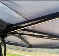 Tente de Camping en plein air 4x4 pour 4 personnes étanche Oxford 360 degrés sur pied accessoire de toit d'auvent latéral de voiture pour tout-terrain