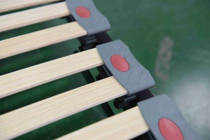 Bán Buôn Châu Âu Sang Trọng Thoải Mái Hiện Đại Có Thể Điều Chỉnh Thép Gỗ Kích Thước Đầy Đủ Giường Với Đa Chức Năng Hot Thiết Kế Nệm - Product Image 4