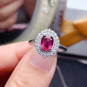 قلادة فضية طبيعية 925 ستيرلنج ملونة بسعر جيد مع خاتم قابل للتعديل قلادة صيفية غربية للنساء - Product Image 6