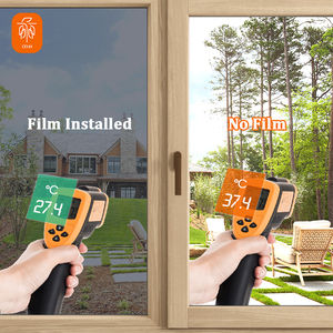 Nhà Sản xuất nhà cung cấp sự riêng tư cửa sổ kính đầy màu sắc năng lượng mặt trời điều khiển UV bảo vệ Tint phim cho Chính Phủ Xây Dựng Nhà - Product Image 3